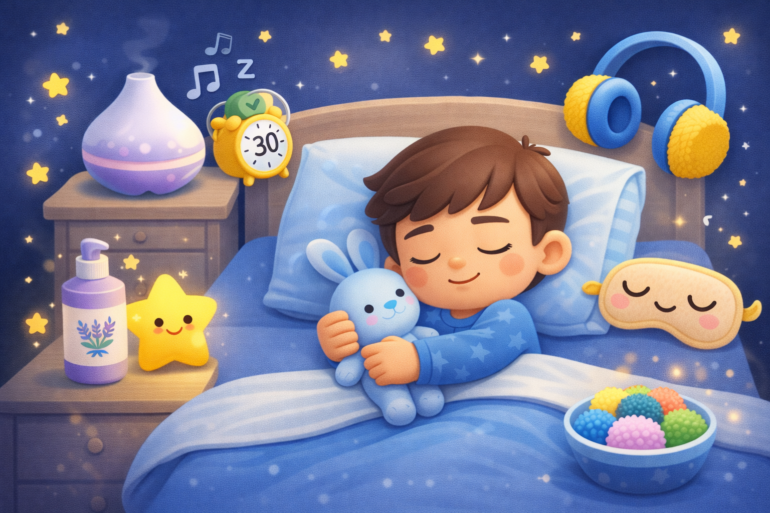 The Bedtime Battle: Sensory Secrets for a Calmer Night Routine