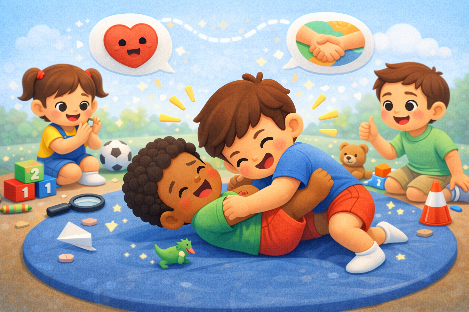 Rough-and-Tumble Play: Why Wrestling is Good for Your Child’s Social Skills