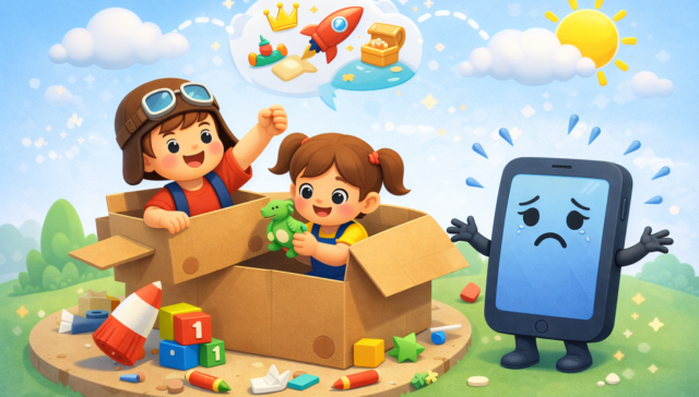 The Magic of Open-Ended Toys: Why a Cardboard Box is Better Than an iPad