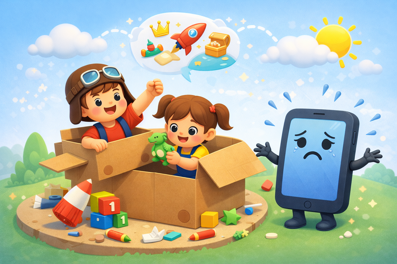 The Magic of Open-Ended Toys: Why a Cardboard Box is Better Than an iPad