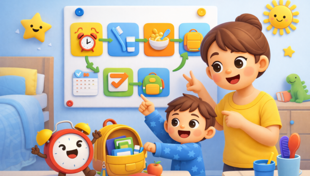 Mastering the Morning Rush: Visual Schedules That Actually Work