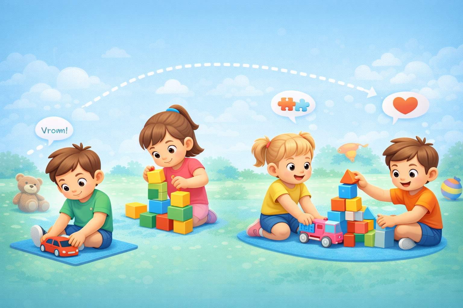 The Stages of Play: From Solitary to Cooperative (Is Your Child on Track?)