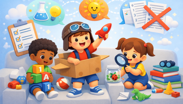 Play IS Learning: Debunking the Myth that School Readiness Means Worksheets