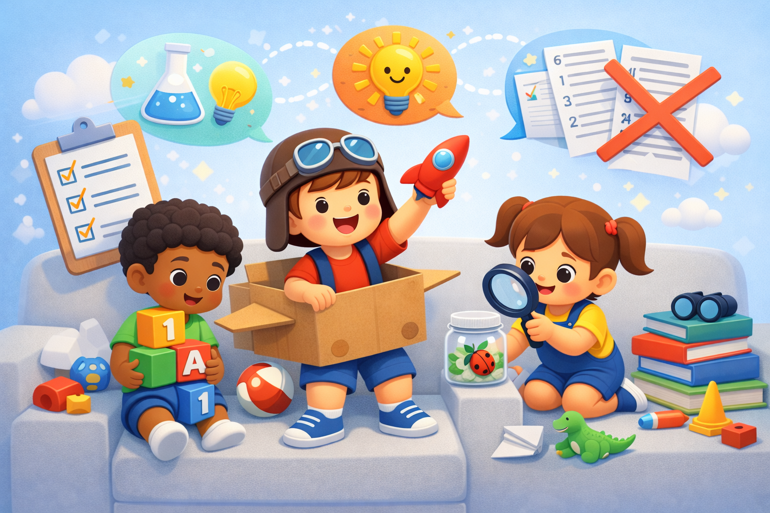 Play IS Learning: Debunking the Myth that School Readiness Means Worksheets