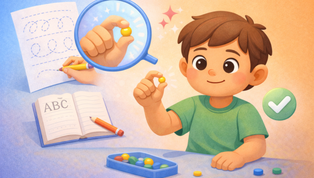 Fine Motor Skills 101: Why the 'Pincer Grasp' Matters for Your Child’s Future Handwriting